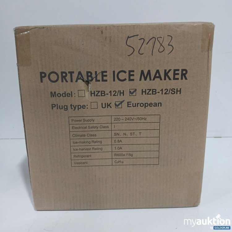 Artikel Nr. 888197 Artikel Nr. 888197: Portable Ice Maker HZB-12/SH