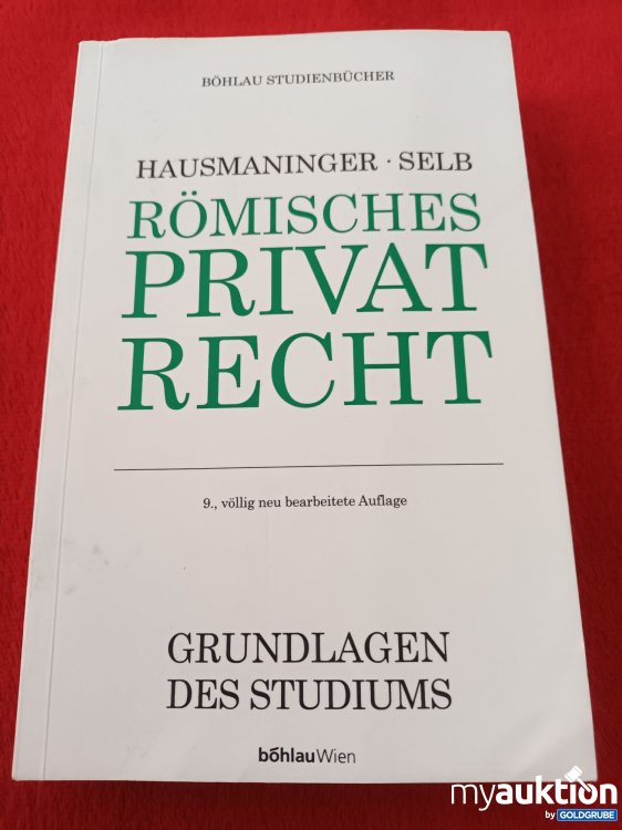 Artikel Nr. 923197 Artikel Nr. 923197: Römisches Privat Recht
