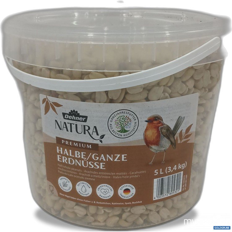 Artikel Nr. 973197: Natura Premium Halbe/Ganze Erdnüsse 5L