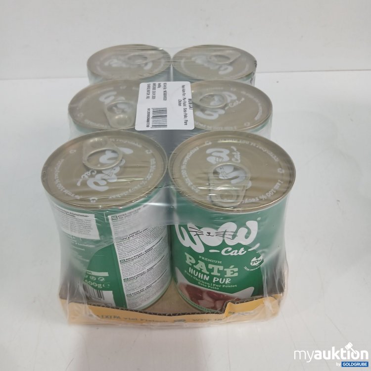 Artikel Nr. 981197: Wow Cat Pate Huhn pur 6Stk