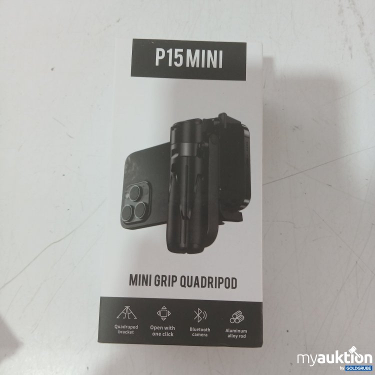 Artikel Nr. 989197 Artikel Nr. 989197: P15MINI Grip Quadripod schwarz
