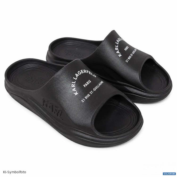 Artikel Nr. 997197 Artikel Nr. 997197: Karl Lagerfeld Slides Schwarz Größe 36