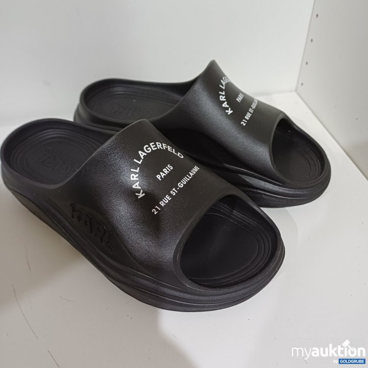 Artikel Nr. 997197 Artikel Nr. 997197: Karl Lagerfeld Slides Schwarz Größe 36