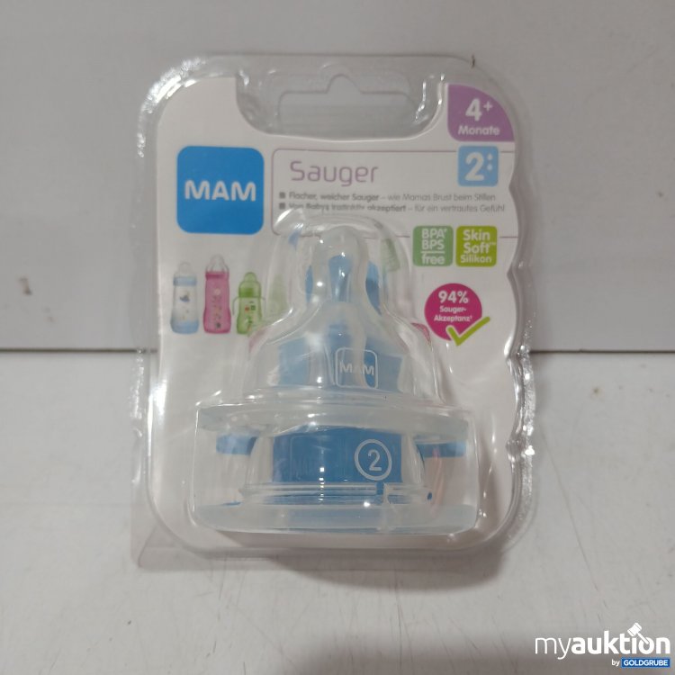 Artikel Nr. 998197: Mam Sauger 4+ Monate  2stk