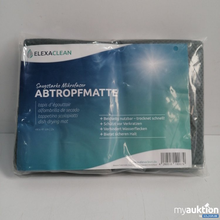 Artikel Nr. 860198 Artikel Nr. 860198: Elexa Clean Abtropfmatte 44x41cm, 2 Stk