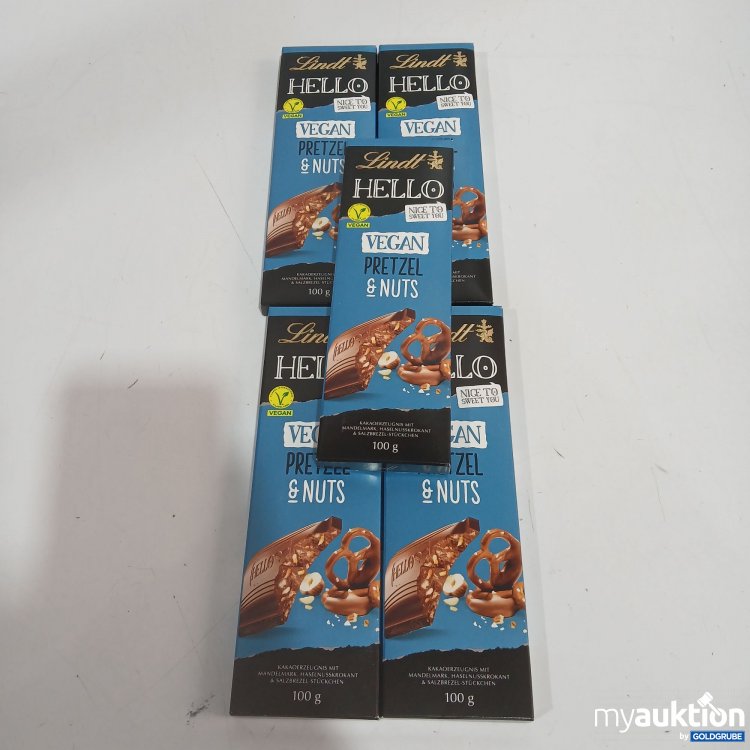Artikel Nr. 906198: Lindt Hello Vegan Pretzel&Nuts je 100g