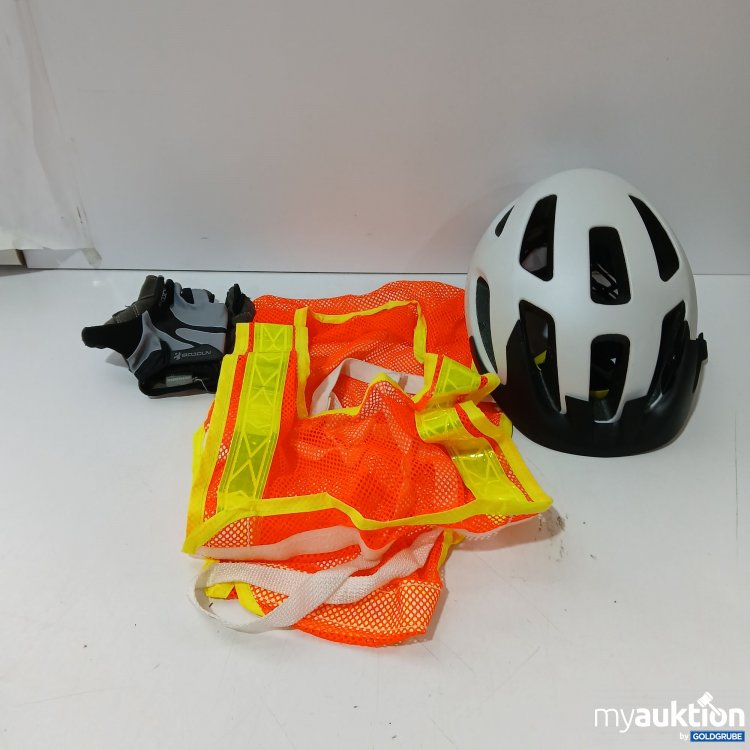 Artikel Nr. 955198: Fahrradhelm inklusive Handschuhe und Warnweste