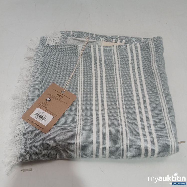 Artikel Nr. 959198: Grüne Erde Handtuch mit Fransen 50x100cm 