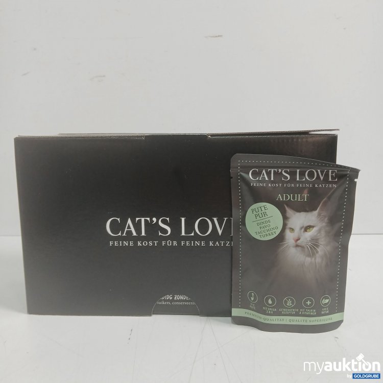 Artikel Nr. 981198 Artikel Nr. 981198: Cats Love Adult Pute pur 12x85g