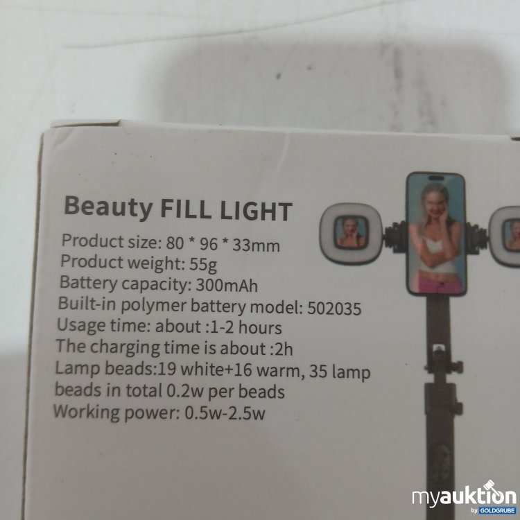 Artikel Nr. 989198 Artikel Nr. 989198: H-Lamp Beauty Fill Light