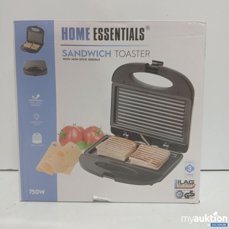 Artikel Nr. 993198: Home Essentials Sandwich Toaster 750W