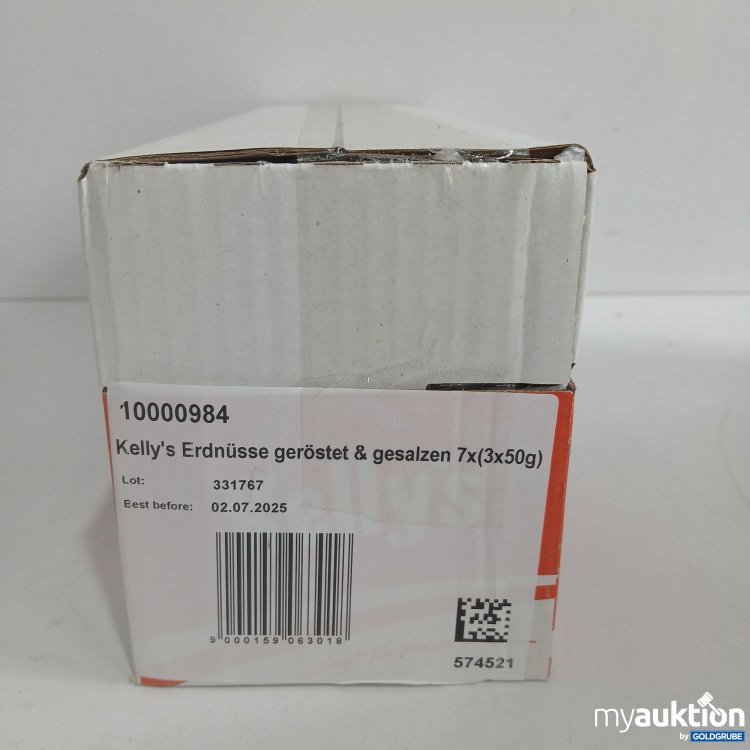 Artikel Nr. 399199: Kellys Erdnüsse geröstet&gesalzen 7x(3x50g) 