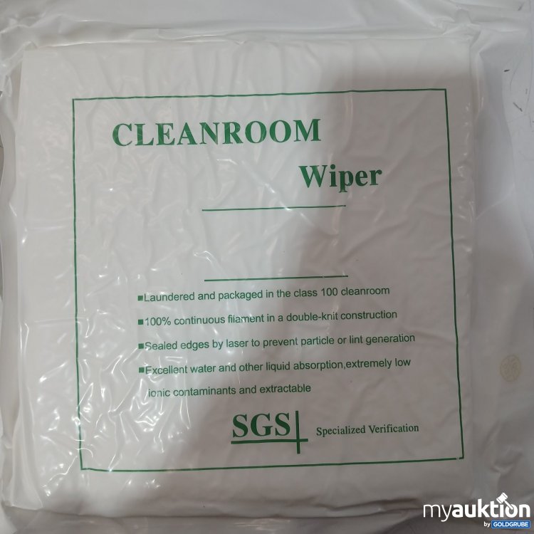 Artikel Nr. 466199 Artikel Nr. 466199: Cleanroom Wiper 100 Stk. Hart