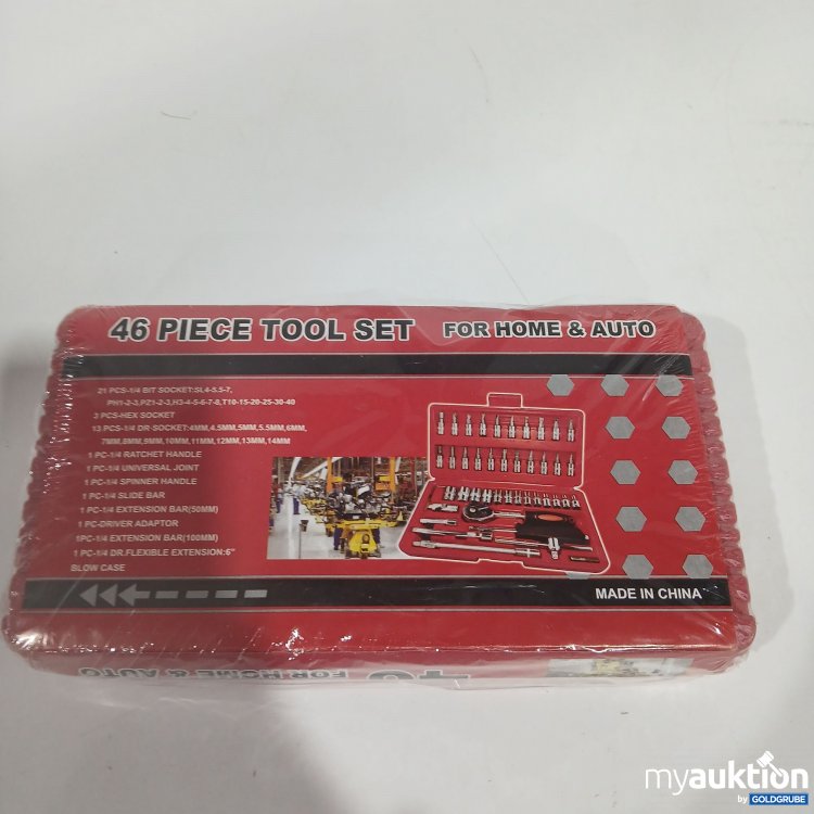 Artikel Nr. 818199 Artikel Nr. 818199: 46 piece Tool Set for Home & Auto