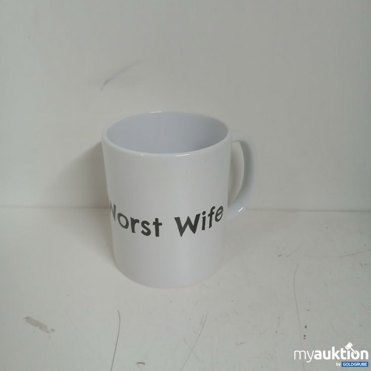 Artikel Nr. 828199 Artikel Nr. 828199: Humorvolle Kaffeetasse "Not the Worst Wife"