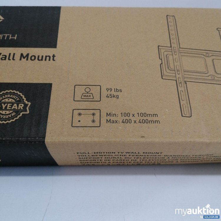Artikel Nr. 833199 Artikel Nr. 833199: Perlesmith Full Motion TV Wall Mount PSMFK4