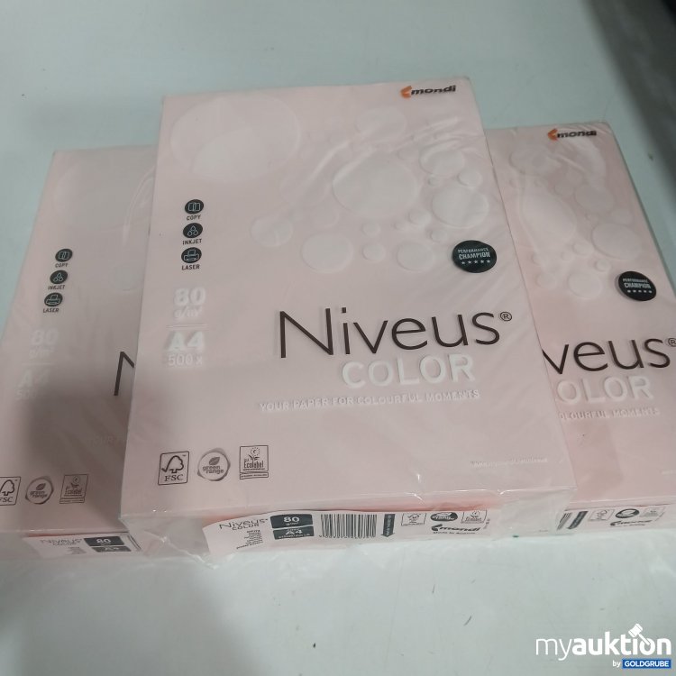 Artikel Nr. 849199: Niveus Color Kopierpapier A4 rosa 3x500Stk