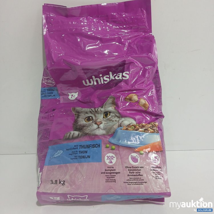 Artikel Nr. 869199 Artikel Nr. 869199: Whiskas 1+ mit herrlichem Thunfisch 3,8kg