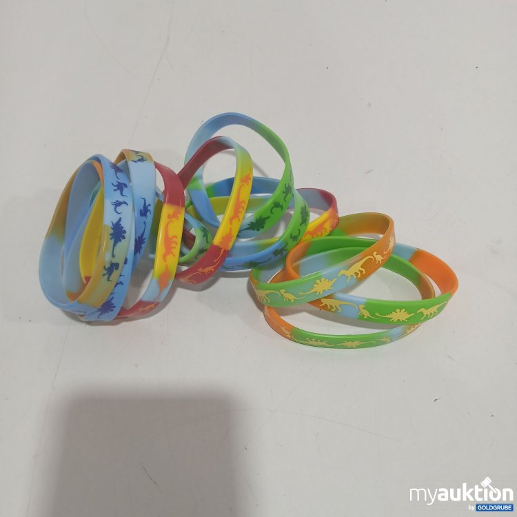 Artikel Nr. 877199: 12 Stück Dino Party-Armbänder