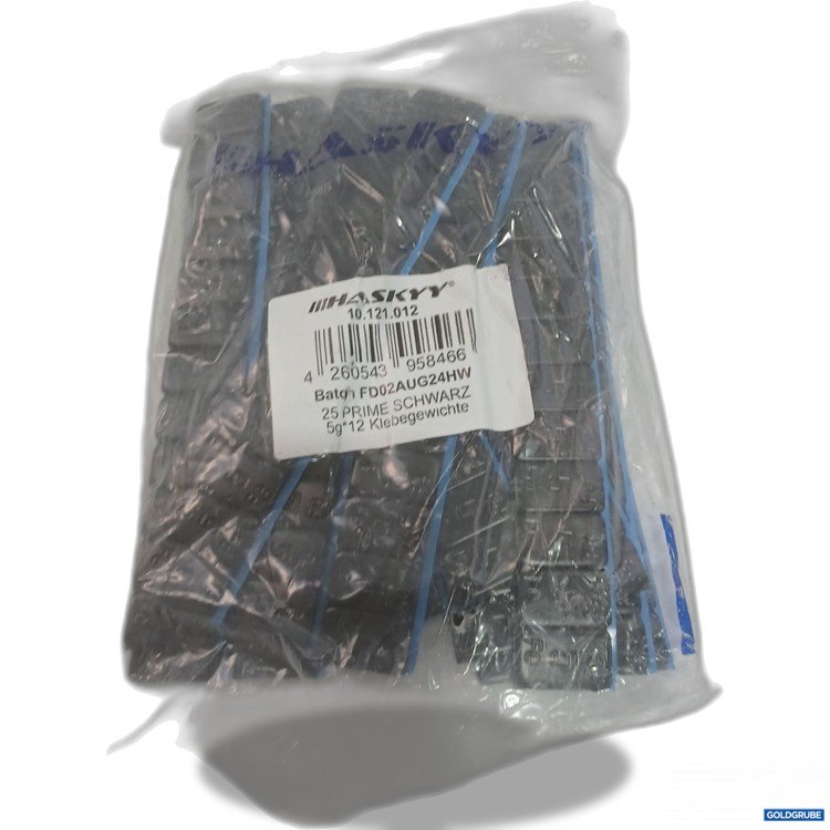 Artikel Nr. 883199 Artikel Nr. 883199: Haskyy 14 Prime Schwarz 5g*12 Klebegewichte