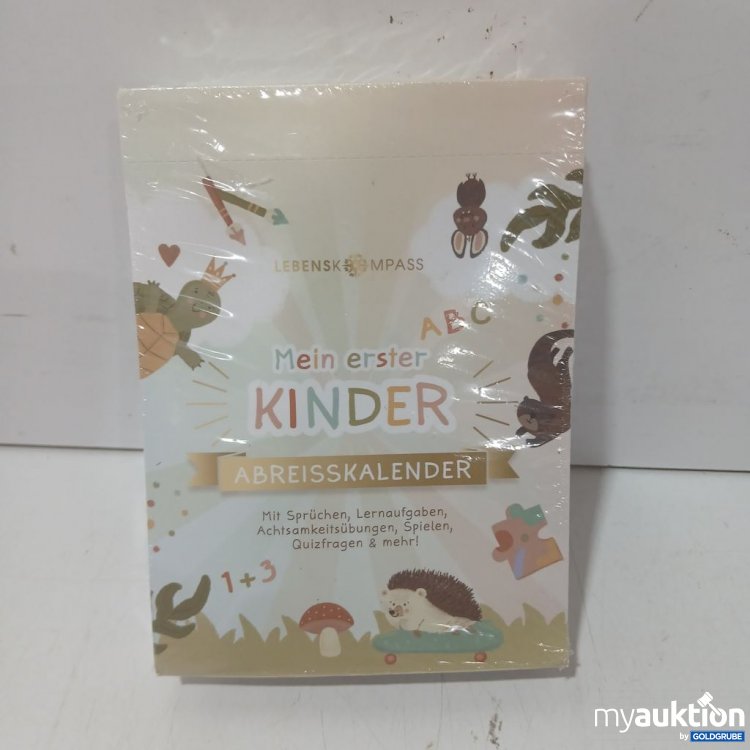 Artikel Nr. 933199: LEBENSKOMPASS Mein erster KINDER ABREISSKALENDER