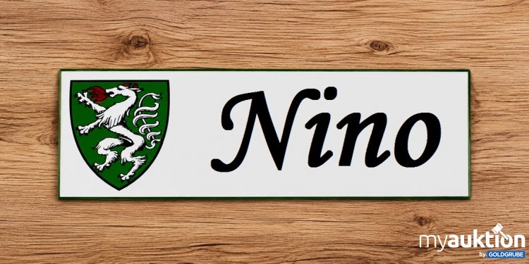 Artikel Nr. 937199 Artikel Nr. 937199: Blechschild