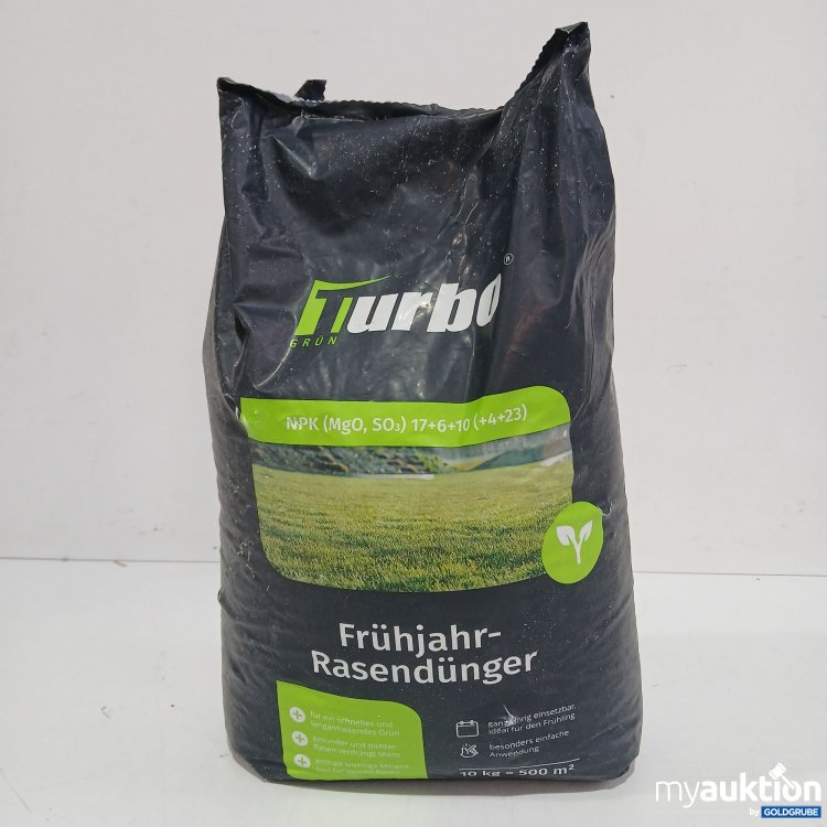 Artikel Nr. 956199: Turbo Frühjahr Rasendünger 10kg 