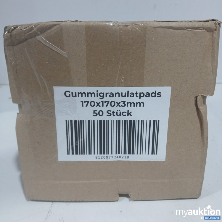Artikel Nr. 960199: Gummigranulatpads 170x170x3mm 50Stk 