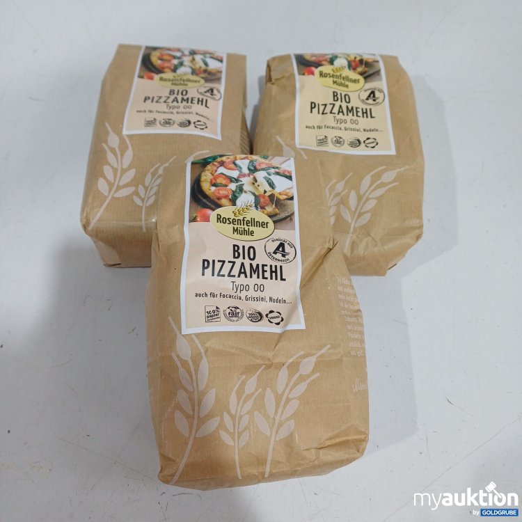 Artikel Nr. 962199: Rosenfellner Mühle Bio Pizzamehl Typo00 je 700g 