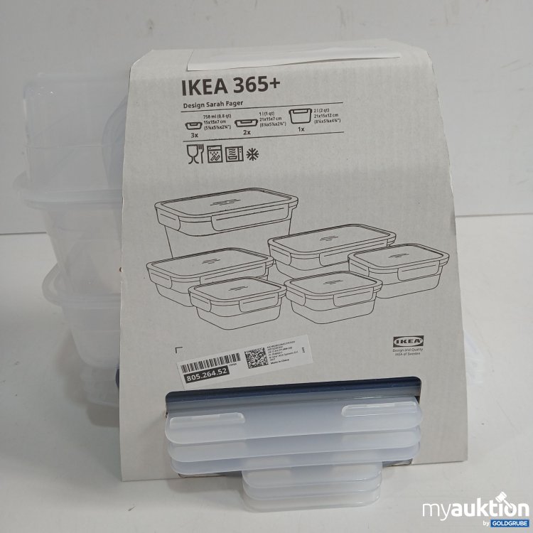 Artikel Nr. 964199: Ikea 365+ Aufbewahrungsboxen aus Kunststoff 805.264.52 