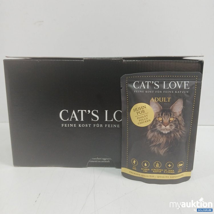 Artikel Nr. 981199 Artikel Nr. 981199: Cats Love Adult Huhn pur 12Stk