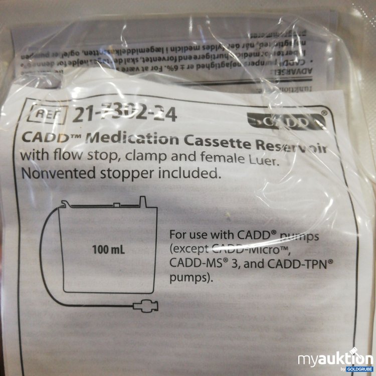 Artikel Nr. 702200: Cadd Medication Cassette Reservoir 30 Stück 