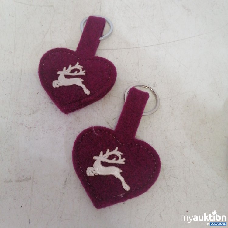 Artikel Nr. 719200 Artikel Nr. 719200: Lana Green Filz Schlüsselanhänger 2 Stück