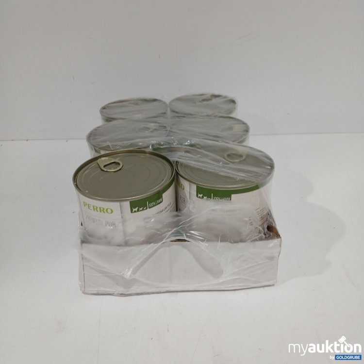 Artikel Nr. 809200 Artikel Nr. 809200: Perro Premium Pur Hundefutter 100%Lamm 6x820g
