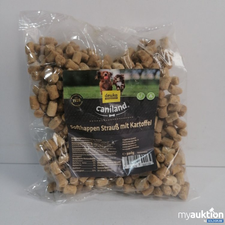 Artikel Nr. 836200: Deuka Caniland Softhappen Strauß mit Kartoffel 540g