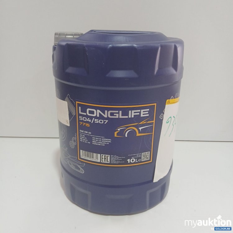 Artikel Nr. 847200: Mannol Longlife 504/507 7715 5W-30 10l