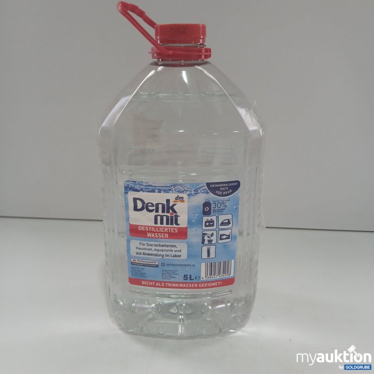 Artikel Nr. 852200: Denkmit Destilliertes Wasser 5l
