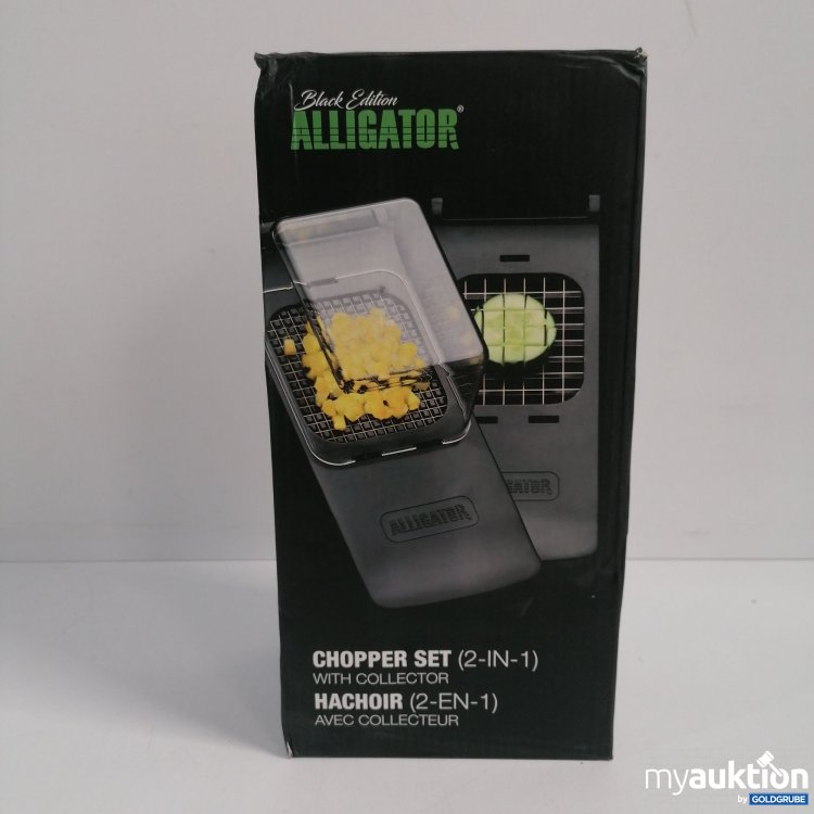 Artikel Nr. 860200: Alligator Black Edition Chopper Set 2in1