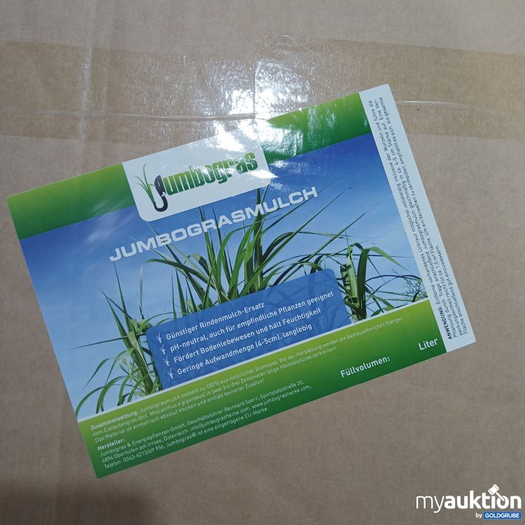 Artikel Nr. 865200 Artikel Nr. 865200: Jumbogras Jumbograsmulch ca. 15kg