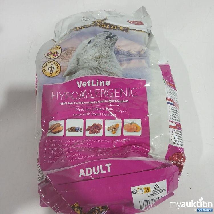Artikel Nr. 873200: Wolfsblut VetLine Hypoallergenic Adult Hundefutter Pferd mit Süßkartoffeln 2kg 