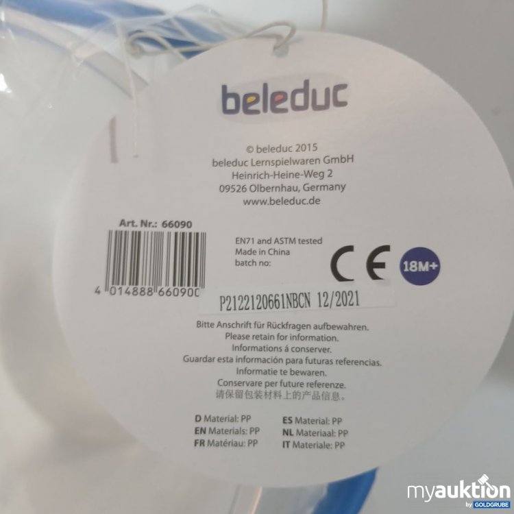 Artikel Nr. 892200: Beleduc Spieleimer 66090 2Stk