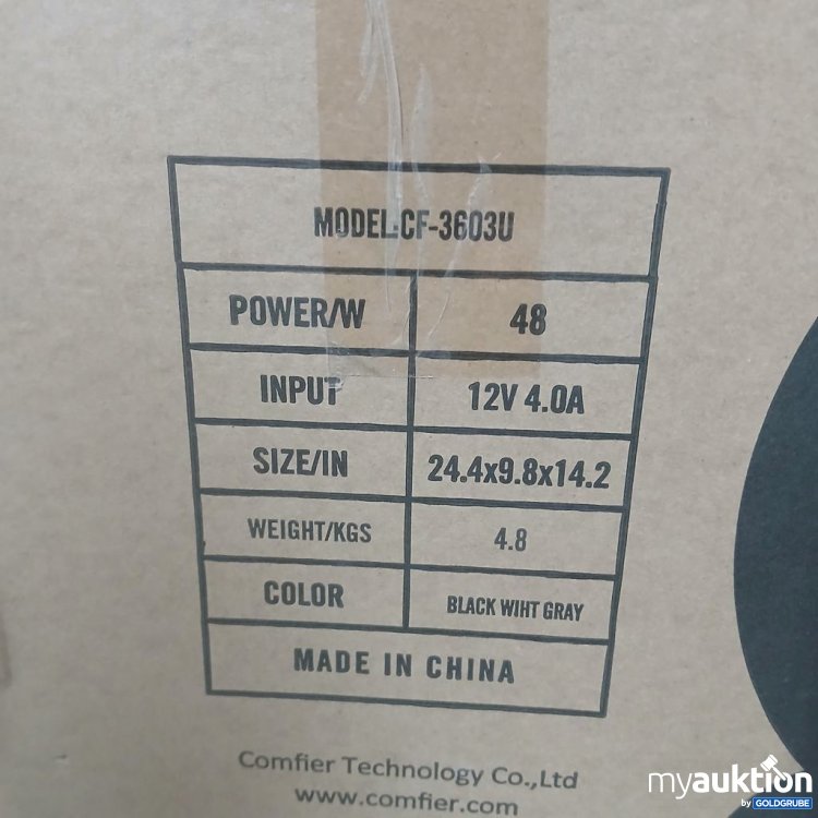 Artikel Nr. 930200: Comfier Massagegerät CF-3603U 4.8kg