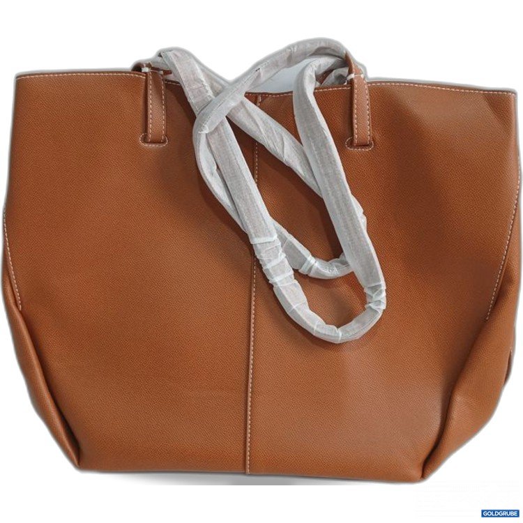 Artikel Nr. 931200: Handtasche in braunem Kunstleder