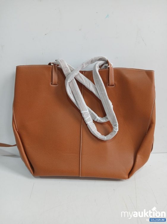 Artikel Nr. 931200: Handtasche in braunem Kunstleder