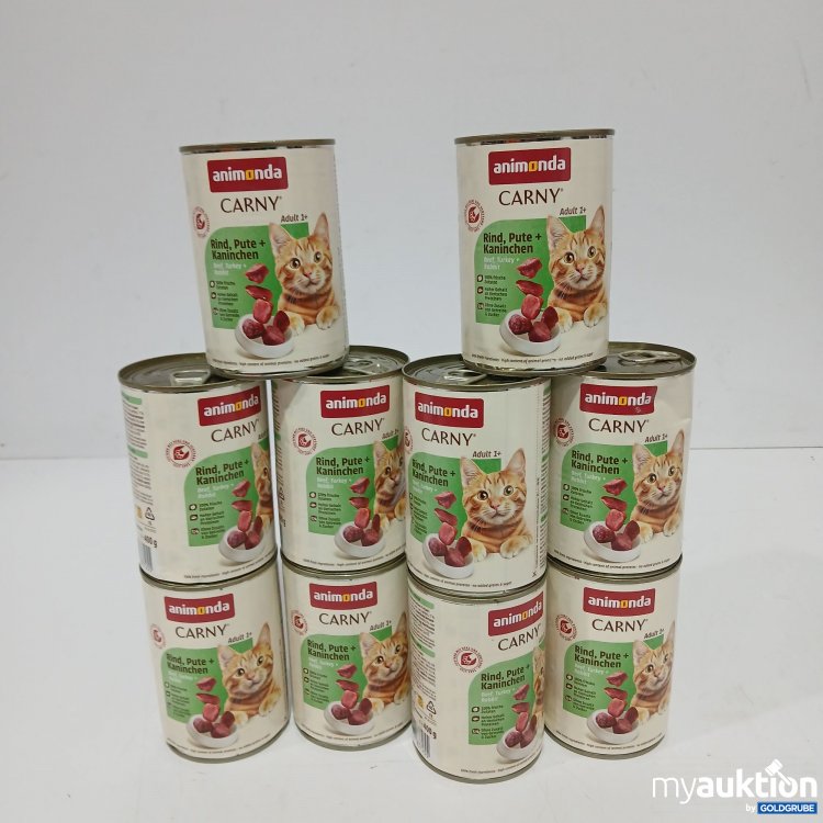 Artikel Nr. 950200: Animonda Carny Rind Pute + Kaninchen 10x 400g 