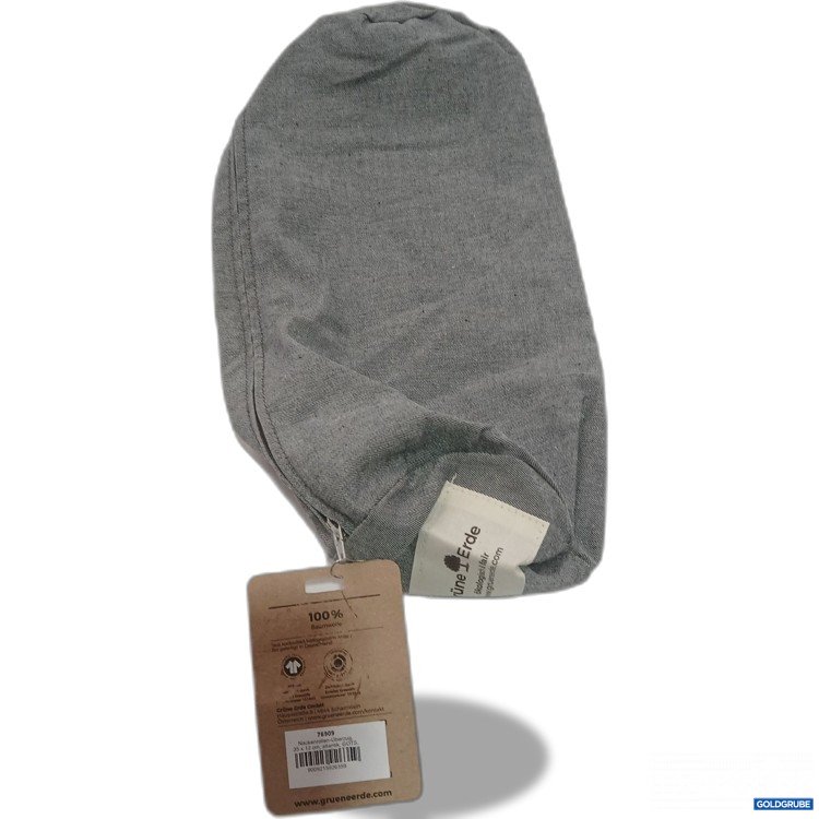 Artikel Nr. 959200: Grünerde Nackenrollen Überzug 35x12cm Atlantik GOTS 