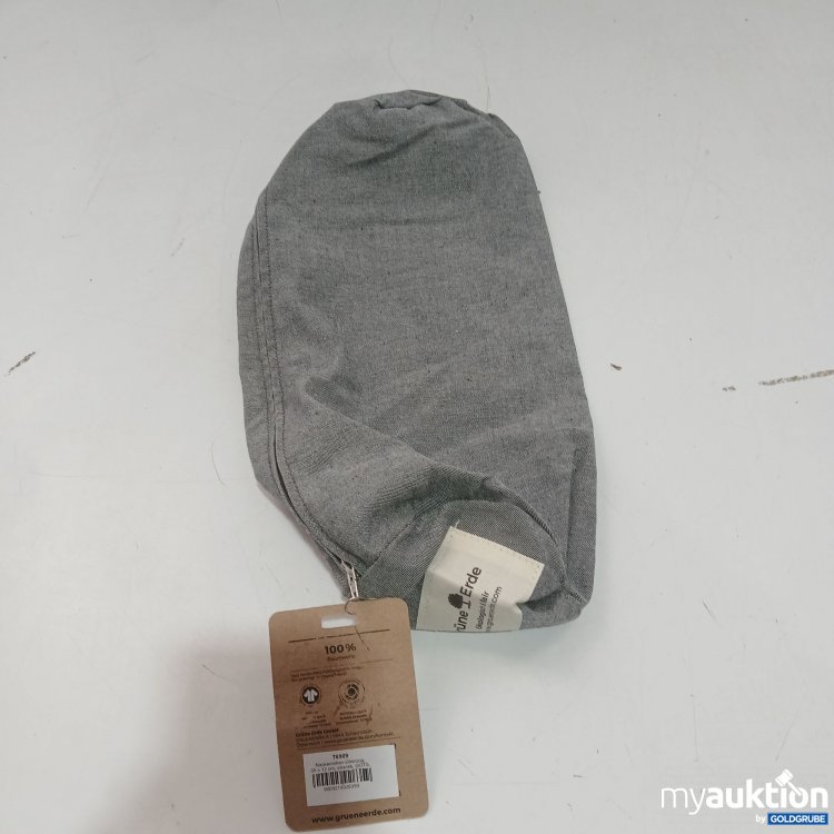 Artikel Nr. 959200: Grünerde Nackenrollen Überzug 35x12cm Atlantik GOTS 