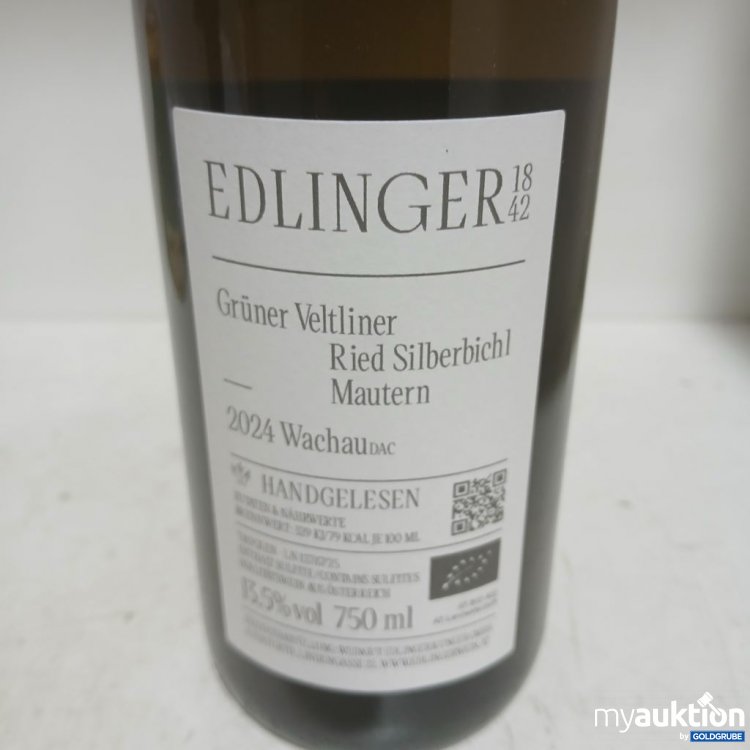 Artikel Nr. 969200: Edlinger Grüner Veltliner Ried Silberbichl 2024 Wachau DAC