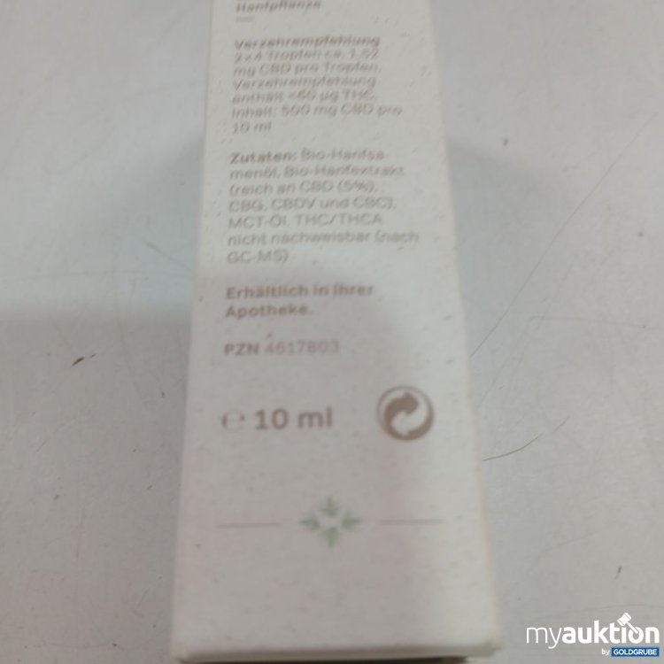 Artikel Nr. 987200 Artikel Nr. 987200: austro HEMP Naturextrakt Premium 5 10 ml