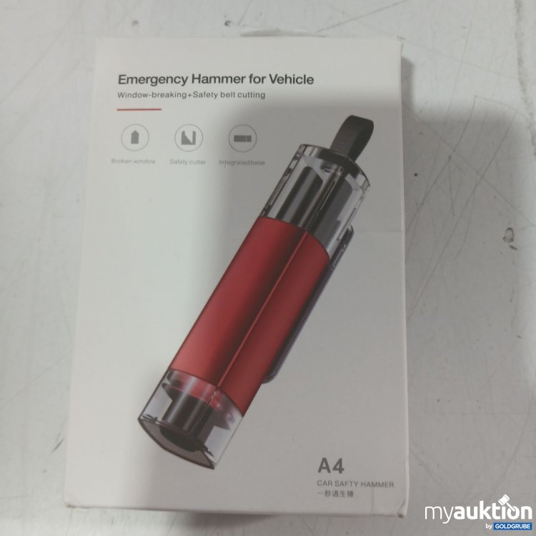 Artikel Nr. 989200 Artikel Nr. 989200: Emergency Hammer for Vehicle A4
